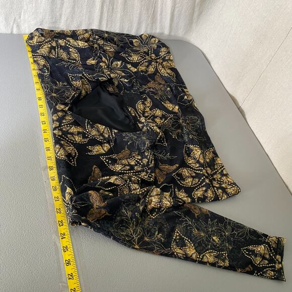 Jane & Delancey Womens Whimsigoth Button Up Top Size L Butterfly Mesh Grunge - Picture 11 of 13